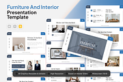 Furniture And Interior Google Slide, a Presentation Template by Annora Studio (Thumbnail 1 of 5)