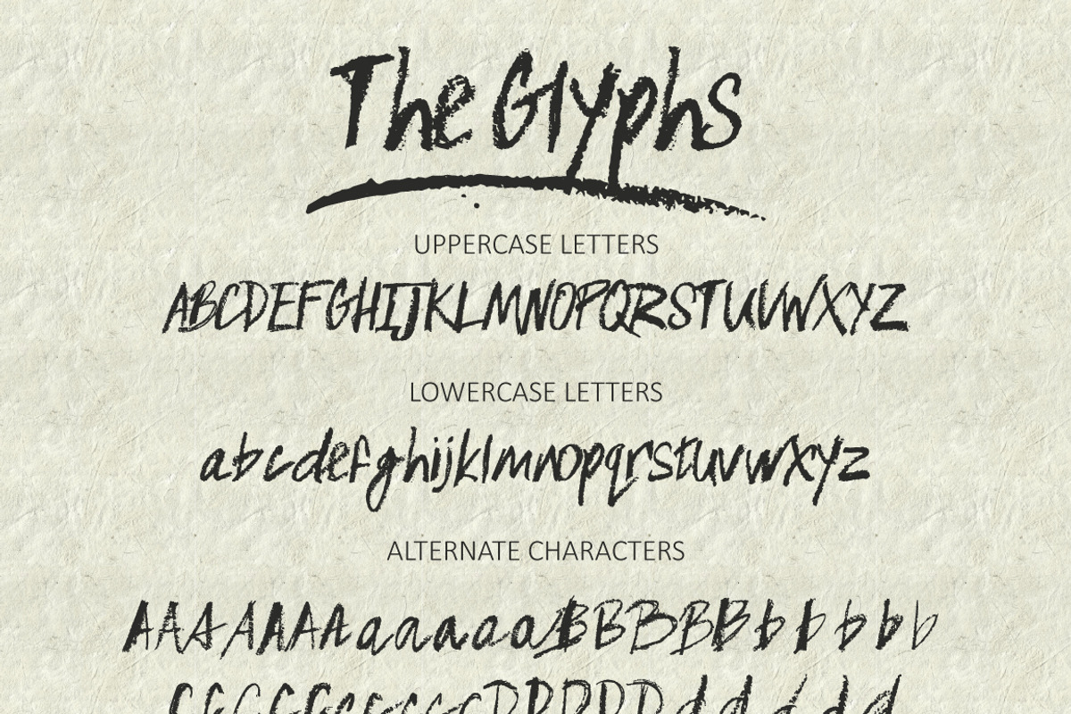 Nameless typeface, a Script Font by Anna Ivanir (Photo 8 of 9)
