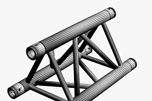 Triangular Truss Straight Segment 71