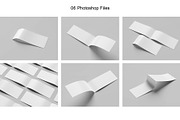 DL Bifold Borchure Mockup, a Books & Magazine Mockup by Tokobeta (Thumbnail 8 of 8)