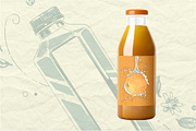 Watercolor fruit brand kit, a Food Illustration by Schumacher Shop (Thumbnail 4 of 9)