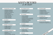 The Ultimate Wedding Day Binder, a Brochure Template by PixelBloomClub (Thumbnail 3 of 8)