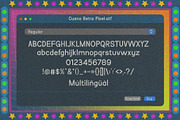 VT Cuano – Retro Pixel Font, a Sans Serif Font by ViactionType (Thumbnail 5 of 8)