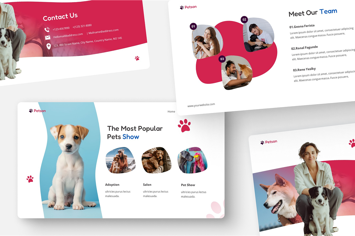 Pet Care And Veternary Google Slide, a Presentation Template by Annora Studio (Photo 3 of 5)