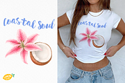 Vintage Coastal PNG Bundle, a Seasonal Illustration by LemonDesign (Thumbnail 5 of 13)