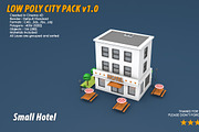 Low Poly City Pack 1, an Architecture 3D Model by multimedia4ds (Thumbnail 17 of 40)