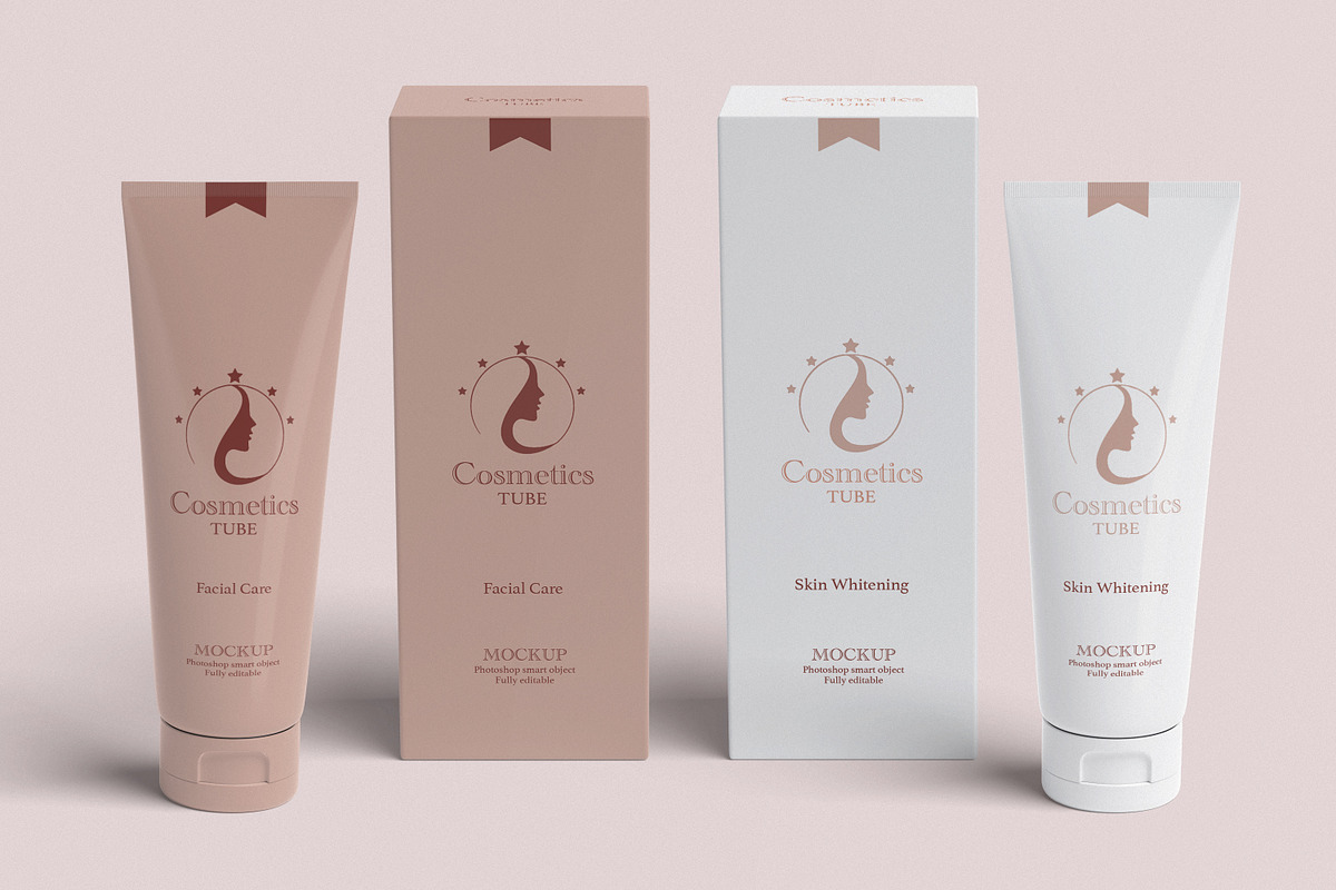 Cosmetics Tube Mockup, a Packaging Mockup by rahmatmoscae (Photo 10 of 20)
