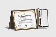 Certificate Mockup, a Merchandise Mockup by Unerispace (Thumbnail 5 of 5)