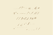 Sofia Script, a Script Font by Creative Foundry (Thumbnail 8 of 9)