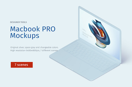 Macbook PRO creative mockup