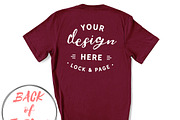 Back Of T-Shirt BC3001 Mockup Bundle, a Shirt Mockup by lock and page (Thumbnail 22 of 88)