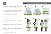 Girls Cotton Sun Dress Canva Mockup, an Apparel Mockup by Mockup Scene (Thumbnail 3 of 15)