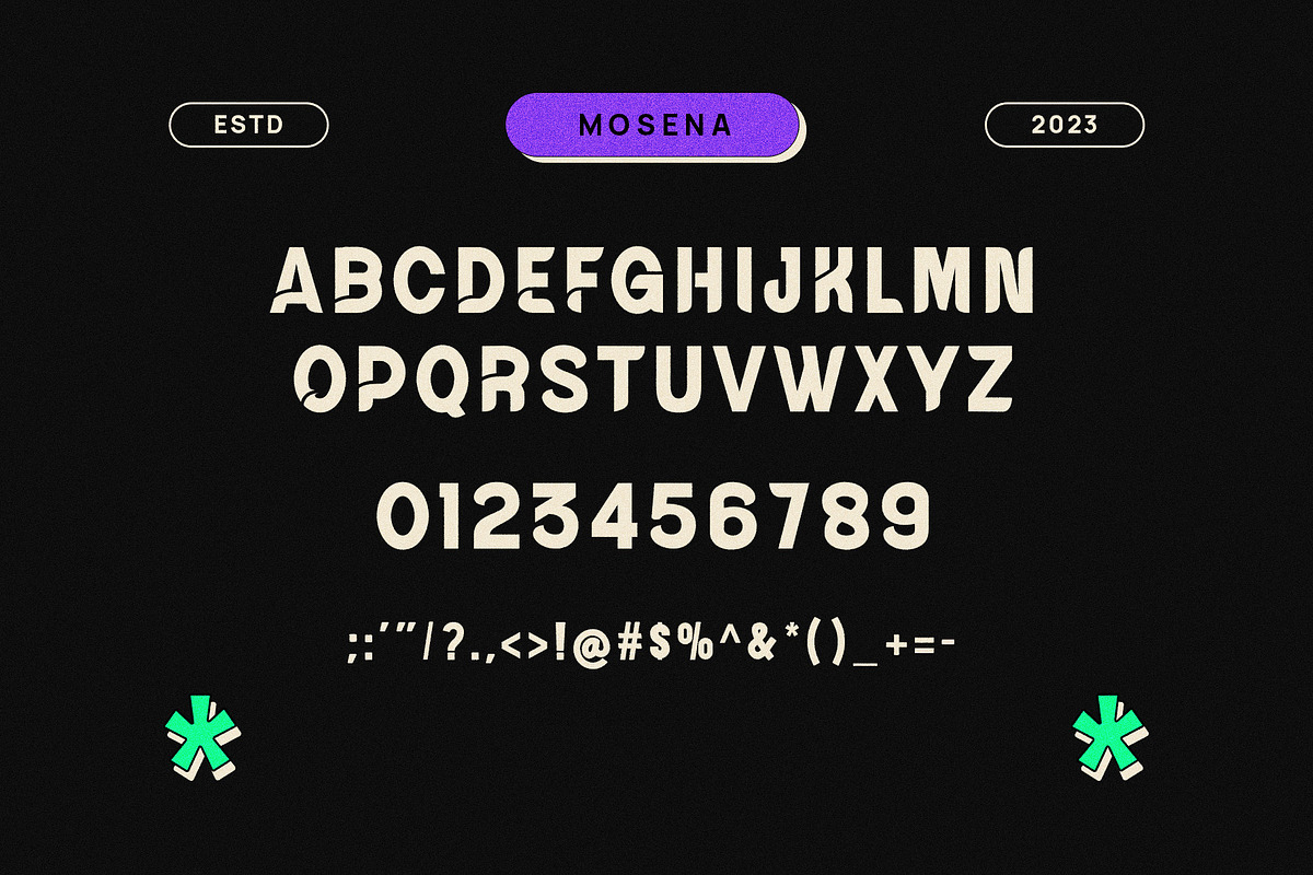 Mosean Modern Sans Serif, a Sans Serif Font by Perfectype (Photo 10 of 10)