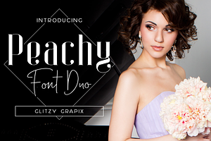Peachy Font Duo