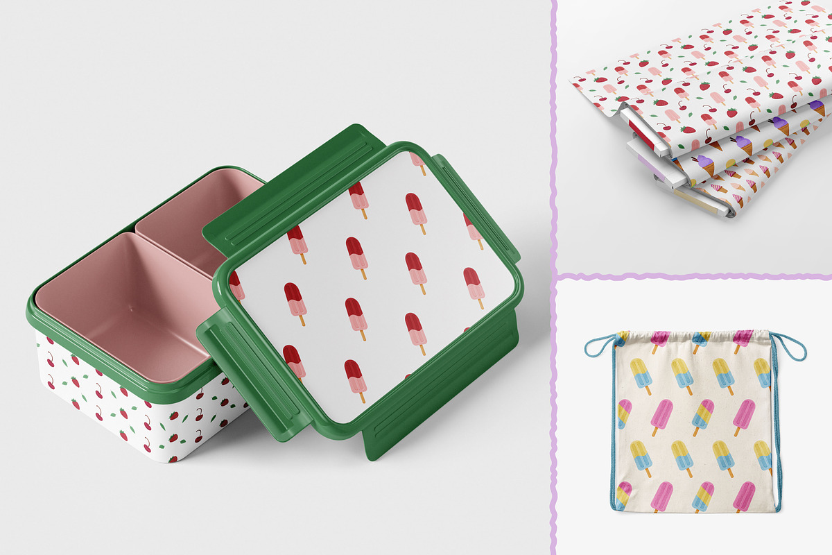 Summer Ice Cream Illustrations, a Graphic by AnnMsl Lab (Photo 6 of 7)