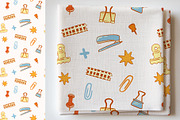 Back to School clipart patterns, an Education Illustration by Carpet Tapete Pretzel (Thumbnail 5 of 18)