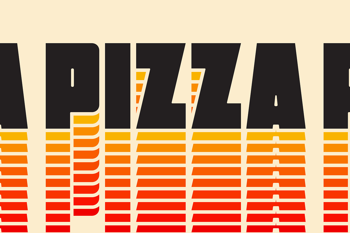 Stuffed Crust, a Font by Drew Melton (Photo 11 of 11)