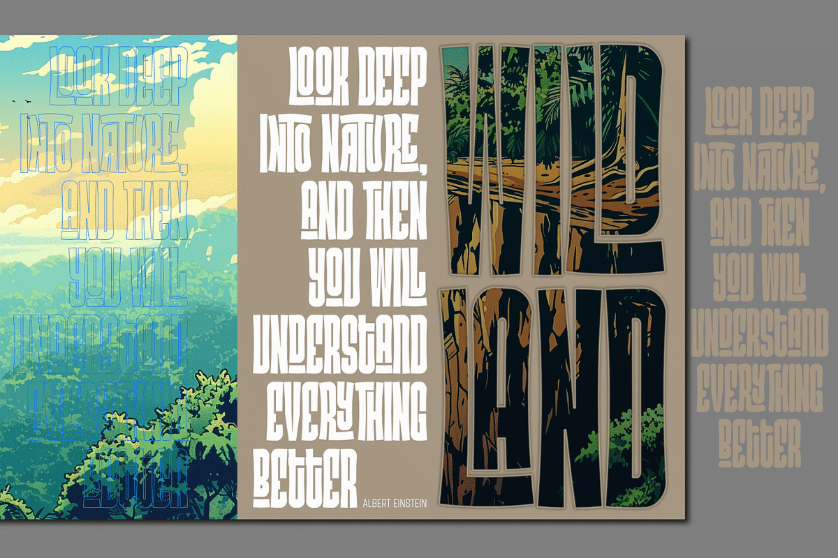 Remoh a typeface, a Font by Linecreative (Photo 4 of 9)