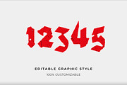 Red Ink Stamp Text Effect, a Templates & Theme by studiogstock (Thumbnail 2 of 2)