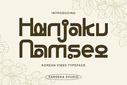 Hanjaku Namseo - Korean Typeface, a Sans Serif Font by Pandeka Studio (Thumbnail 1 of 9)