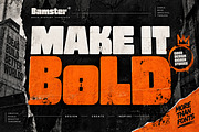 Bamster, a Slab Serif Font by Wow Magic (Thumbnail 3 of 6)