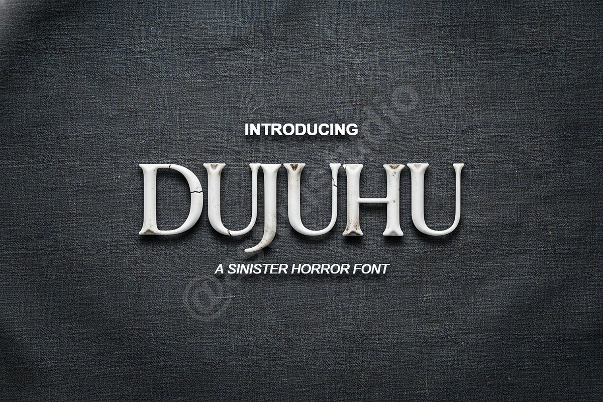 Dujuhu | Luxury High-Contrast Displa, a Font by Astuti Studio (Photo 1 of 16)