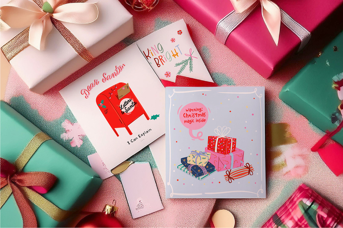 Cozy Christmas Girl Clipart, a Graphic by Ruslana Lubenets (Photo 2 of 21)