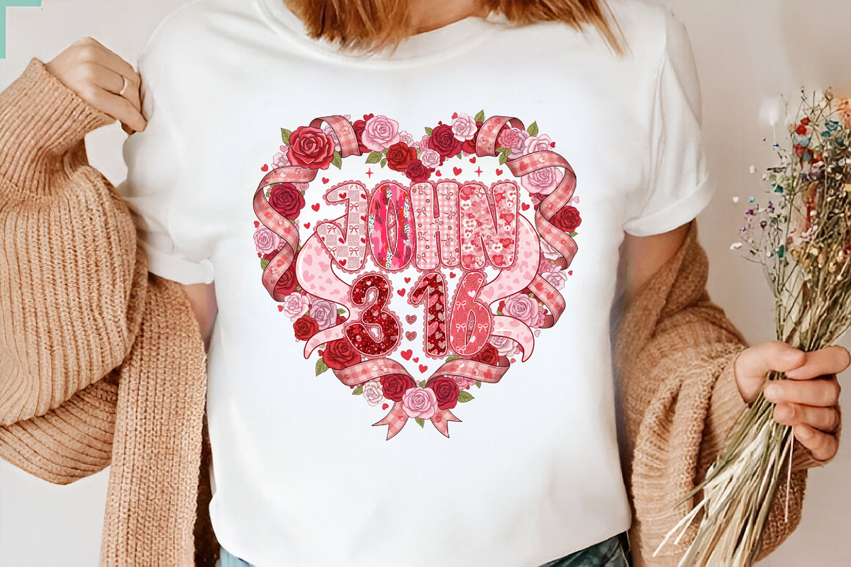 Preppy John 316 Loved Valentine Glit, an Illustration by Designking (Photo 6 of 6)