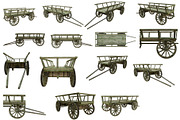 Wooden cart featuring cart, wooden, and old, a Transportation Photo by Tempera (Thumbnail 2 of 2)