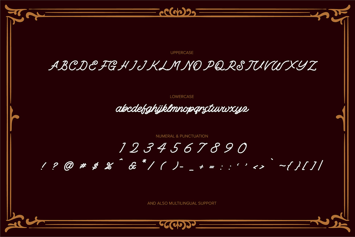 Carlingthon, a Script Font by Vintage Division (Photo 11 of 16)