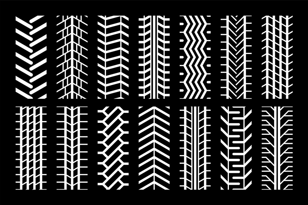 Tire tracks, a Pattern Graphic by Volyk (Photo 2 of 2)