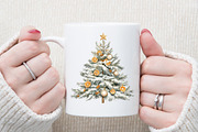 Cozy White Christmas Clipart Set, an Illustration by Sublimation Artist (Thumbnail 5 of 6)