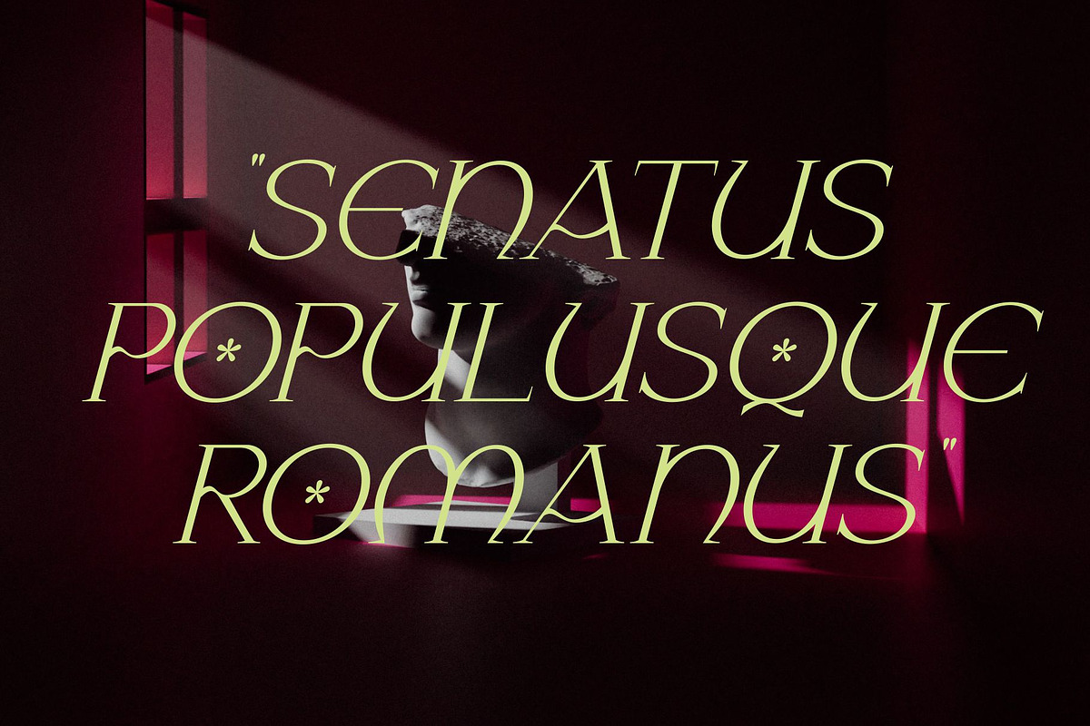 Naure - Serif Display, a Serif Font by takoliko (Photo 3 of 11)