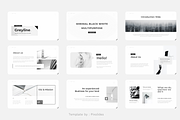Minimal Black and White Keynote, a Presentation Template by Pixslides (Thumbnail 2 of 5)