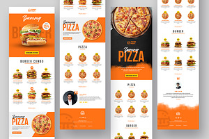 Food Email Newsletter Template