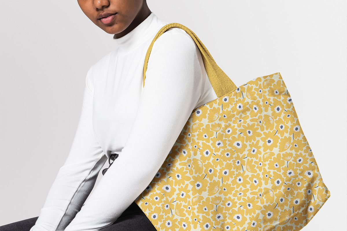 Bloomy — Vintage Patterns Collection, a Pattern Graphic by Designnina Shop (Photo 4 of 11)