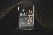 Rectangular Glass Award Mockup, a Graphic by rebrandy (Thumbnail 6 of 7)