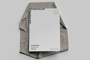 Minimal A4 Paper Mockups