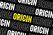 Origin - Bold Retro Sans Serif, a Sans Serif Font by CCS Type (Thumbnail 4 of 11)