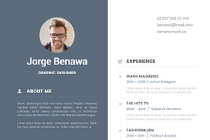 Resume 2.0 - A4 Keynote Format