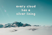 Fluffy - Cloud Typeface, a Font by HipFonts (Thumbnail 5 of 6)