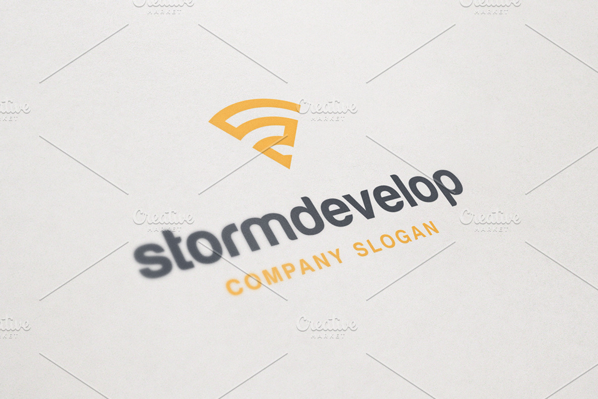 Stormdevelop, a Branding & Logo Template by Vepix (Photo 1 of 3)