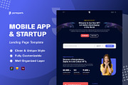 SAAS Modern - Bundling Landing Page, a Landing Page Template by Portocraft (Thumbnail 9 of 12)