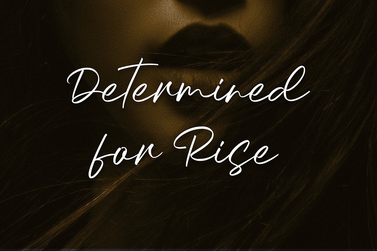Sunday Rain - Script, a Script Font by Krakenbox Studio (Photo 10 of 14)