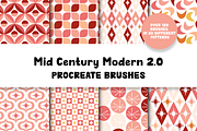 Mid Century Modern 2.0 for Procreate, a Brush Add-On by Design av MAD (Thumbnail 1 of 8)