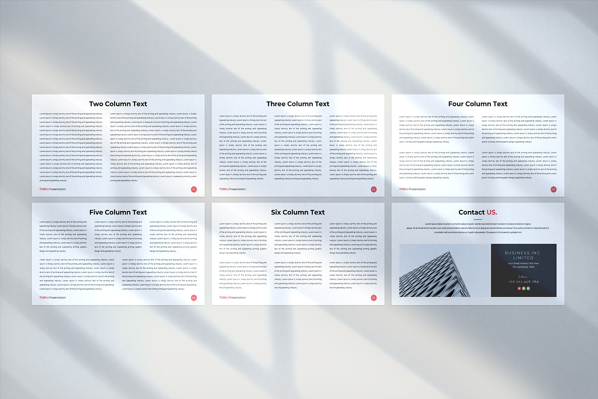 TUBA PowerPoint Template, a Presentation Template by WhiteGraphic (Photo 16 of 16)