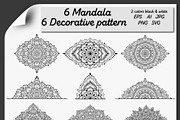Mandalas collection, a Decorative Illustration by Katika Shop (Thumbnail 2 of 6)
