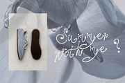 Hortus - Hand Script, a Script Font by Lilithcollageart (Thumbnail 3 of 9)