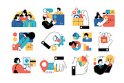 Business Concept illustrations, a Work Illustration by StonePic (Thumbnail 3 of 4)