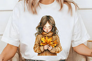 Watercolor Autumn Clipart Bundle, a Seasonal Illustration by designcity5 (Thumbnail 3 of 5)